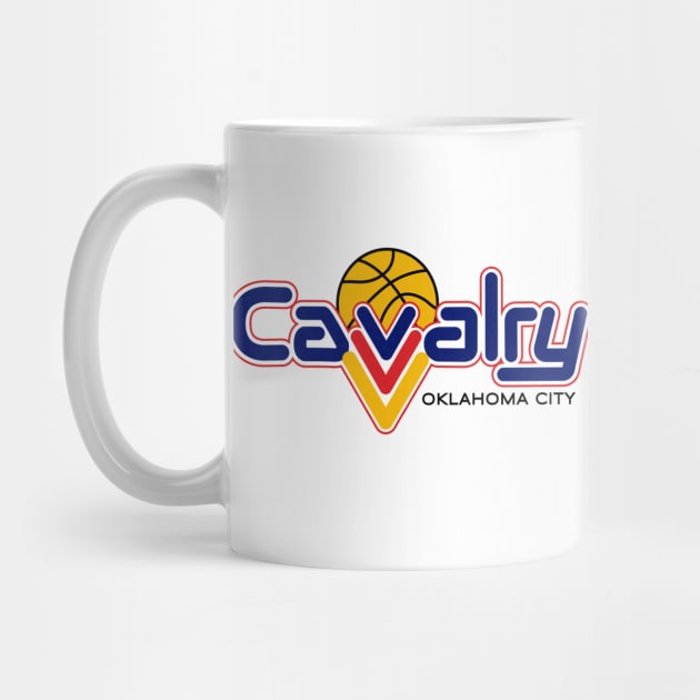 Classic Oklahoma City Cavalry Basketball 1990 by LocalZonly